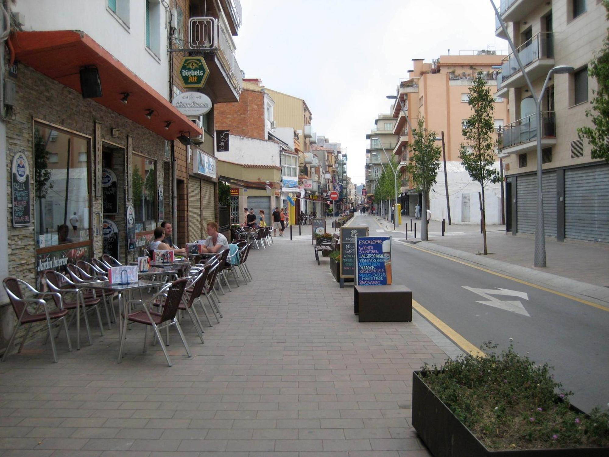 Pension Casa Austria Calella Eksteriør bilde